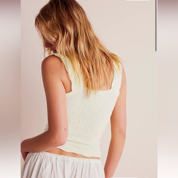 Women’s Free People Love Letter Cami in Navy Blue - Picture 4 of 4